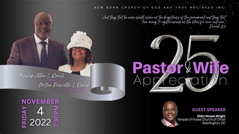 New Born Church Th Pastor And Wife Appreciation Youtube