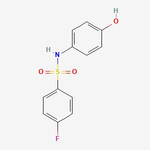 4 Fluoro N 4 Hydroxyphenyl Benzenesulfonamide S3022940 Smolecule