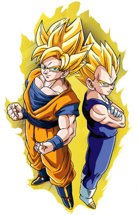 GOKU and VEGETA SUPER SAIYAN by BiLaLir on DeviantArt