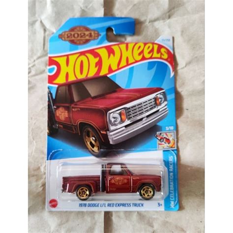 Hot Wheels Case C Dodge Li L Red Express Truck Shopee Singapore