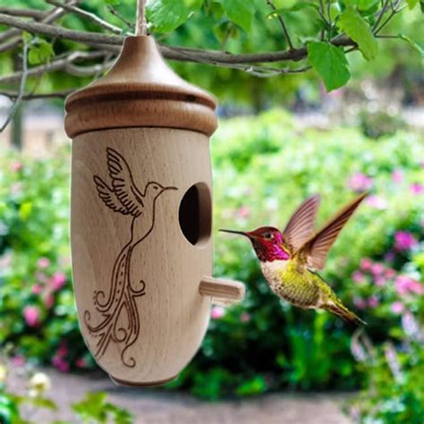 Hummingbird House/garden Decor/gifts for Bird - Etsy