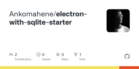 GitHub Ankomahene Electron With Sqlite Starter