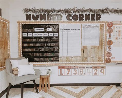 Desert Neutral Place Value Display Boho Vibes Classroom Decor Etsy Canada Teaching Classroom