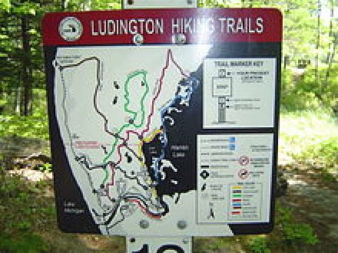 Ludington State Park - Wikipedia With Ludington State Park Trail Map ...