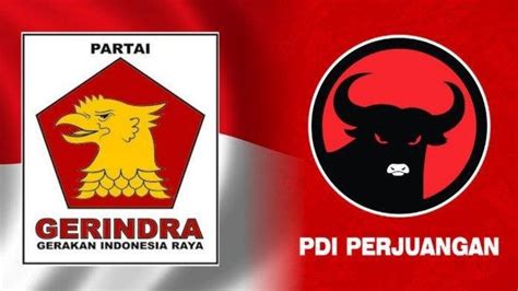 Hasil Survei 6 Lembaga Elektabilitas Pdip Dan Gerindra Bersaing