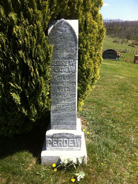 George W Perdew 1870 1909 Find A Grave Memorial