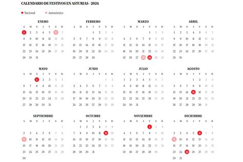 Calendario Laboral De Asturias D As Festivos Y Puentes C Mo