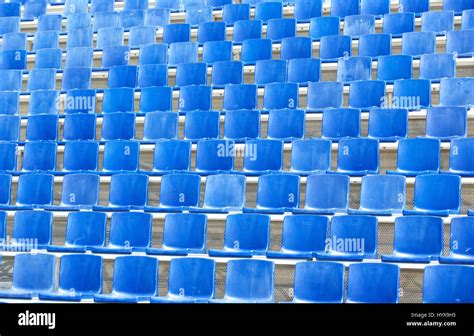 Empty Auditorium Blue Color Seats Hi Res Stock Photography And Images