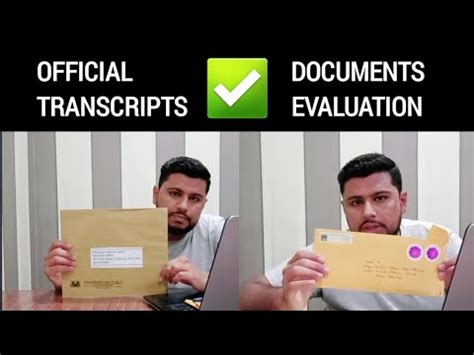 How To Send Official Transcripts To Universities Degree Evaluation