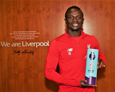 Sadio Mane Receives Premier League November Player Of The Month Award ...