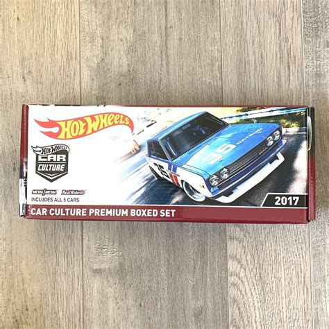 Hot Wheels RLC Car Culture Premium Boxed Set 2017 Datsun BRE Race Day Shopee Malaysia