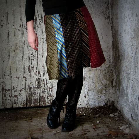 Recycled Necktie Skirt From My Friend S Blog I Want To Make One