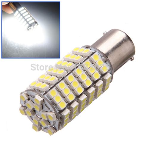 โปรโมชนบก1156 BA15S 120 LED 3528 1210 SMDเพยวไวทรถออโตเปดทาย