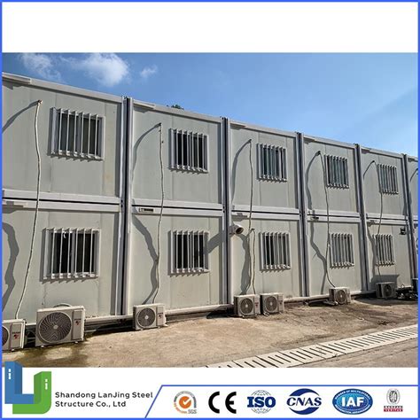 Easy Install Temporary Offices Customizable Flat Pack Building