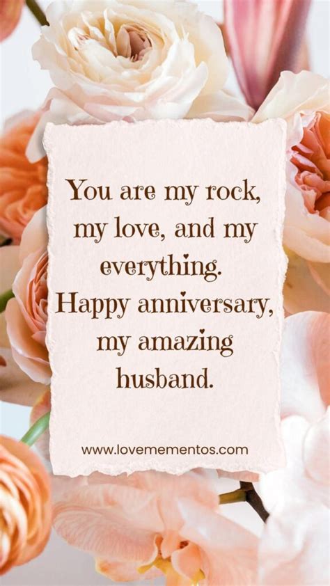 Best Romantic Anniversary Quotes for Husband from Wife - LoveMementos