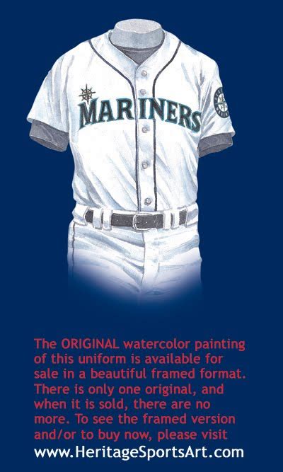 Seattle Mariners Uniform and Team History | Heritage Uniforms and ...