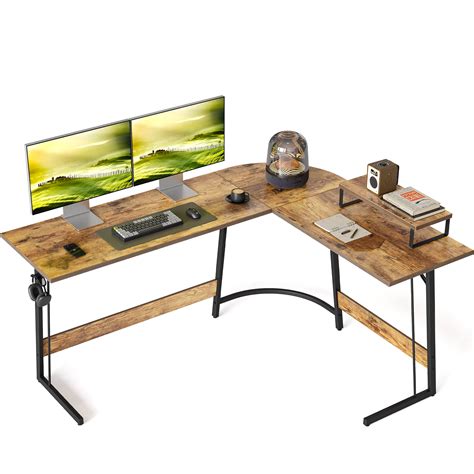 Cubicubi X Inch L Shaped Gaming Desk Computer Office Desk Corner