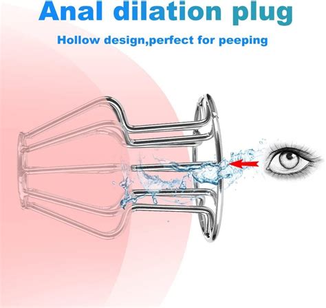 Hollow Anal Butt Plug Dilator Expander Metal Prostate Massage BDSM Dildo Sex Toy EBay Australia