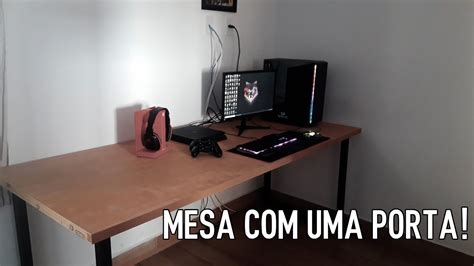 Como Fiz Minha Mesa Gamer Caseira Barata Off