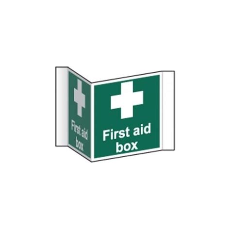 First Aid Box Projecting Sign