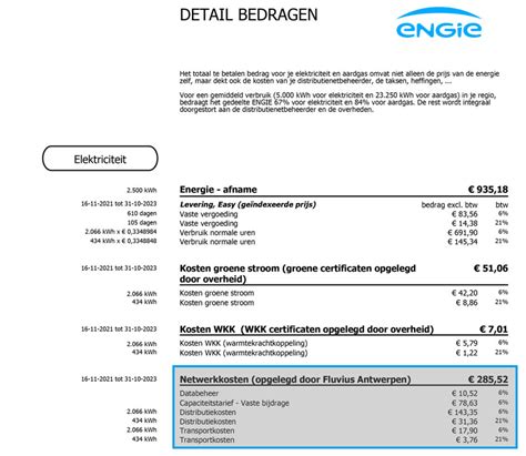 Impact Van Het Capaciteitstarief Voor Een Digitale Meter ENGIE