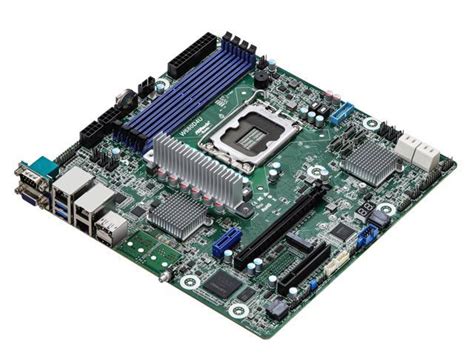 Asrock Rack W D U Micro Atx Server Motherboard Th Gen Intel Core