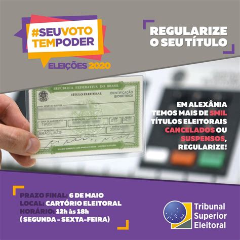 Cart Rio Convoca Para Regulariza O Do T Tulo Eleitoral Prefeitura