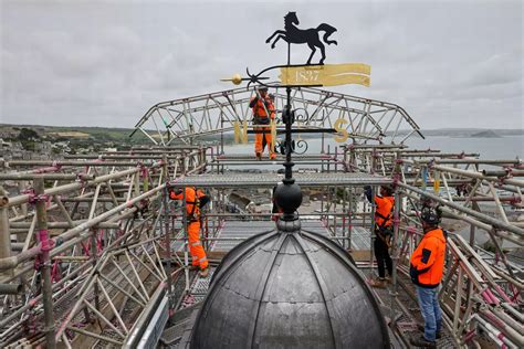 Behind The Scenes On Top Of Iconic Market House Building Transformation