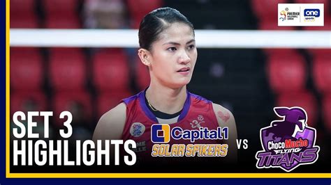 CHOCO MUCHO Vs CAPITAL1 SET 3 GAME HIGHLIGHTS 2024 PVL REINFORCED