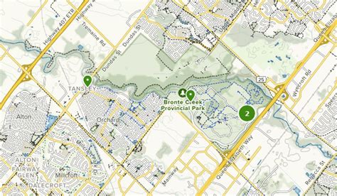 Bronte Creek Provincial Park Map – Map Of The World