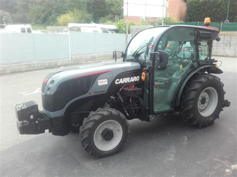 Tracteur CARRARO Agricube Vigneto Largo Basso 75 85 95 105 115 SARL