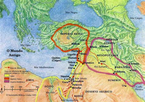 Cartografia B Blica B Sica Antigo E Novo Testamento