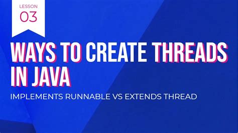 Create Threads In Java Extending Thread Class Implementing Runnable