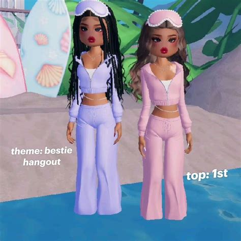 Theme Bestie Hangout Top St In Dress To Impress Besties