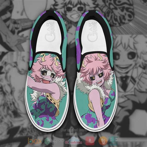 Hot Mina Ashido My Hero Academia Anime Slip On Sneaker Boxbox