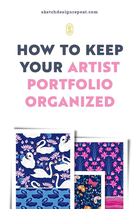 How To Keep Your Artist Portfolio Organized Sketch Design Repeat