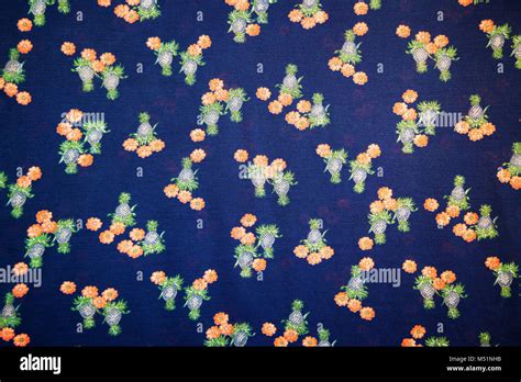 Detail Of Vintage Fabric Pattern Stock Photo Alamy