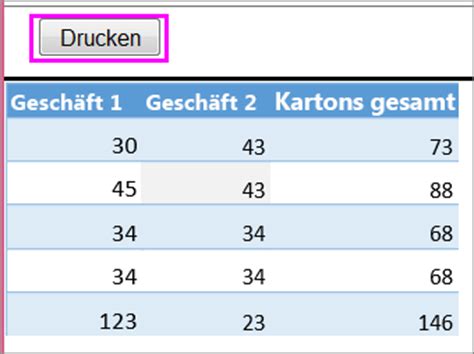 Drucken Eines Arbeitsblatts Oder Einer Arbeitsmappe Microsoft Support