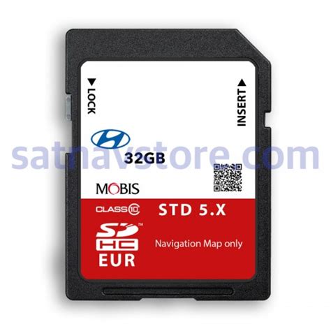 Hyundai Std X Mobis Gen Navigation Sd Card Map Update Eu And Uk