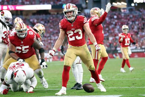 49ers Clinch NFC West Beat Cardinals 45 29 With Brock Purdy 4 TD Game