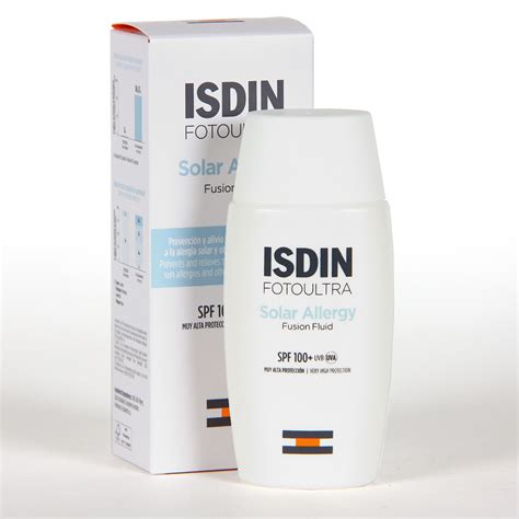 Fotoultra Isdin Solar Allergy Fusion Fluid Spf Ml Farmacia