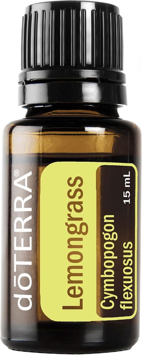 Doterra Lemongrass Essential Oil 15 Ml By Doterra Amazonfr HygiÃšne Et Soins Du Corps