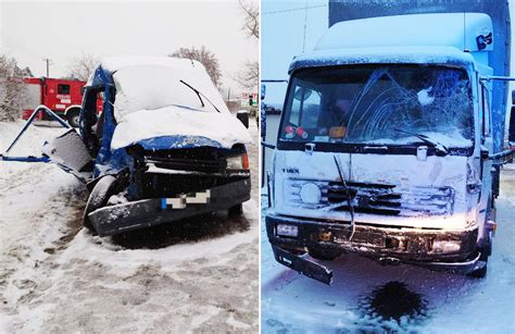 Brank W Koszmarne Zderzenie Busa I Ci Ar Wki Nie Yje Latka