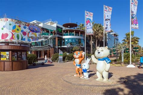 Mascots of Winter Olympics 2014. Sochi. Russia Editorial Photo - Image ...