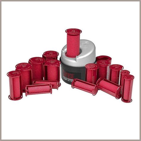 Caruso 30 Piece Molecular Steam Hairsetter Hot Rollers 5 Size Rollers Conditions As It Curls
