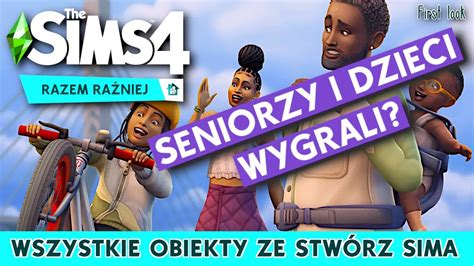 To Dodatek Dla Senior W I Dzieci The Sims Razem Ra Niej Frist Look