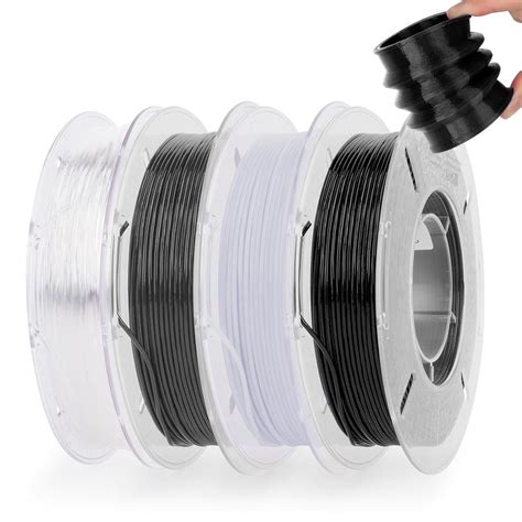 Amazon Amolen D Printer Filament Flexible Tpu Filament Bundle