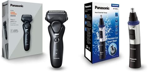 Panasonic ES-RT37 Wet and Dry Rechargeable Electric 3-Blade Shaver for ...