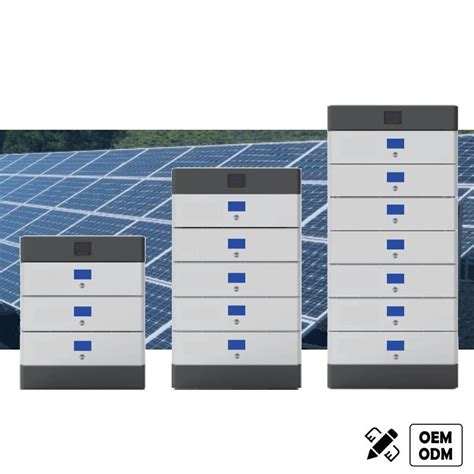 High Voltage Stacked Energy Storage Lithium Battery V Ah Kwh