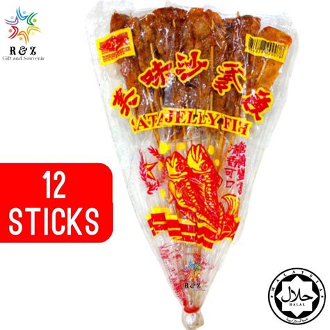 Satay Ikan Satay Jelly Fish Sticks Satay Jellyfish Sticks